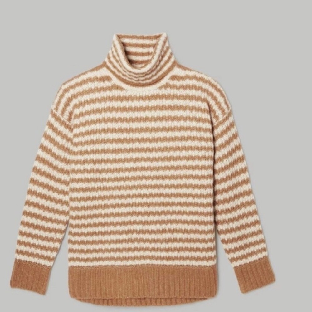 NWOT Everlane Women's The Cloud Turtleneck Sweater Wool/Alpaca/Cotton